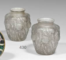 Rene Lalique Vase Domremy