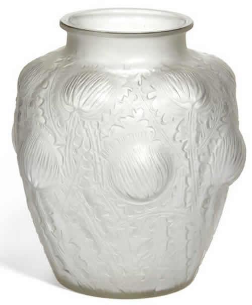 Rene Lalique Vase Domremy