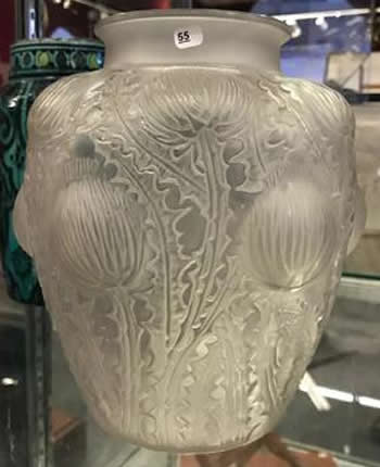Rene Lalique Vase Domremy