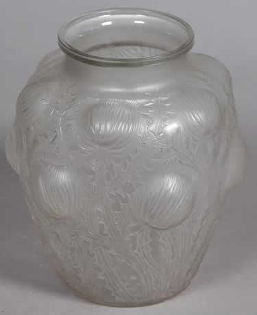 Rene Lalique Vase Domremy