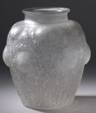 Rene Lalique Vase Domremy