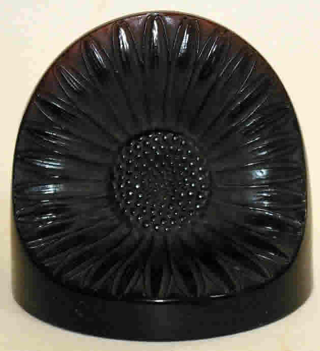 Rene Lalique Paperweight Double Marguerite