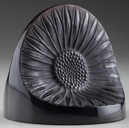 Rene Lalique Paperweight Double Marguerite