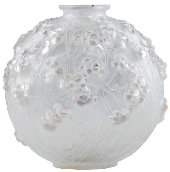 Rene Lalique Vase Druide