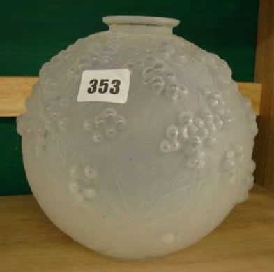 Rene Lalique Vase Druide