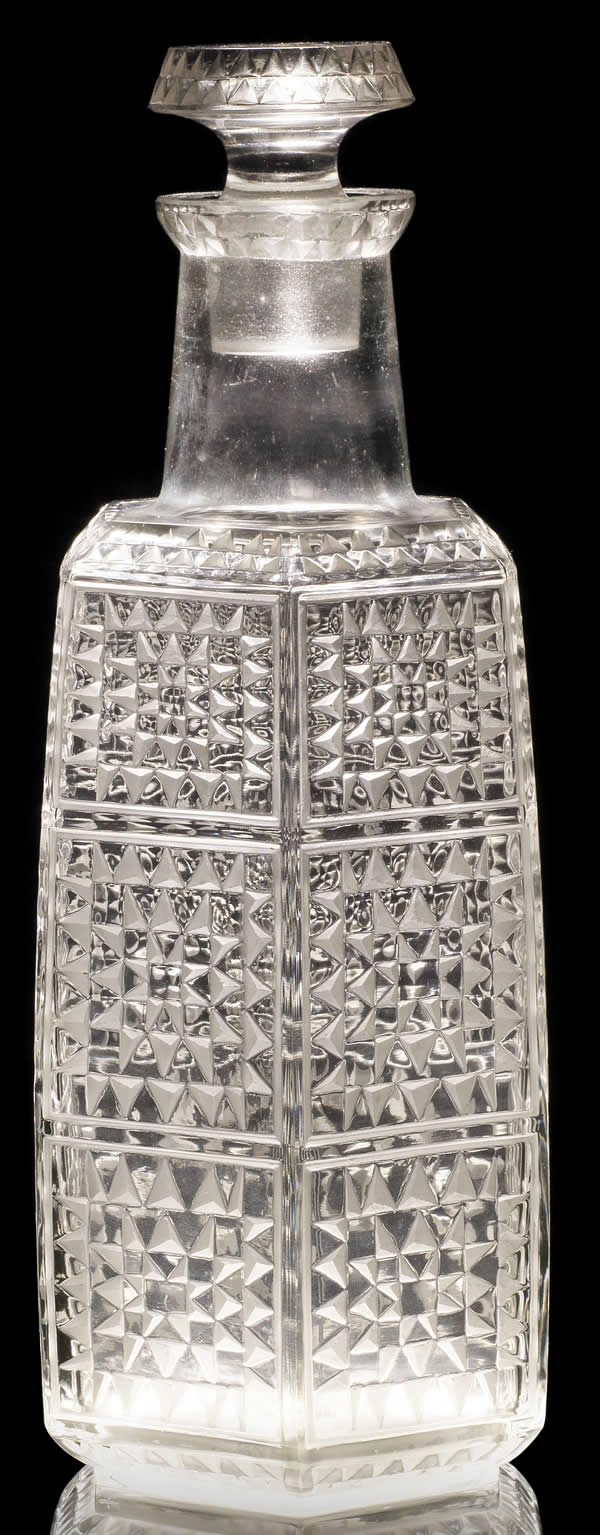 Rene Lalique Carafe Dundee Mosaique