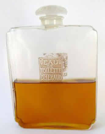 Rene Lalique Eau De Toilette D'Heraud Perfume Bottle