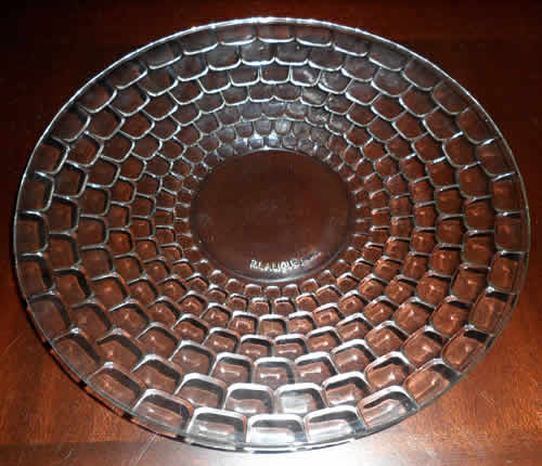 Rene Lalique Plate Ecailles