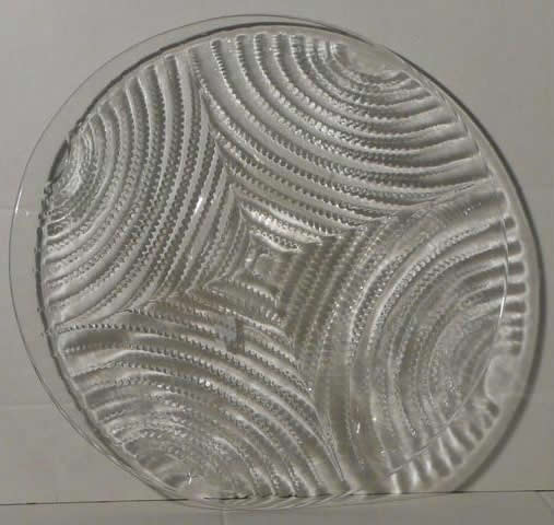 Rene Lalique Plate Ecumes