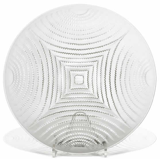 Rene Lalique Plate Ecumes