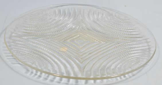 Rene Lalique Plate Ecumes