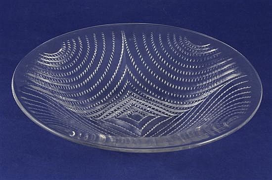 Rene Lalique Bowl Ecumes