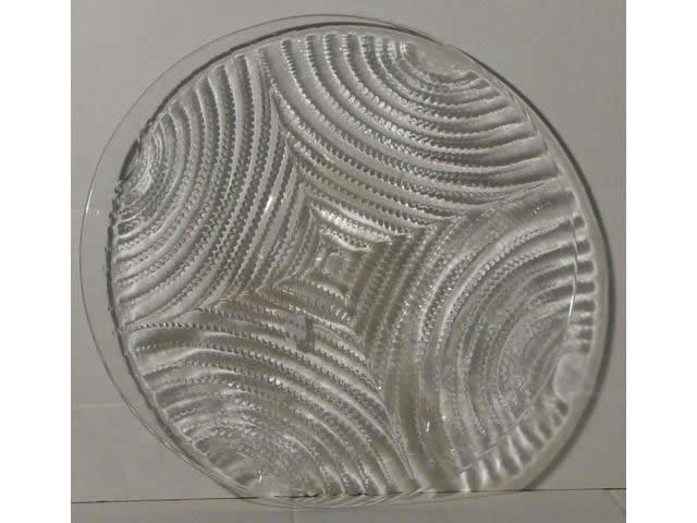 Rene Lalique Plate Ecumes