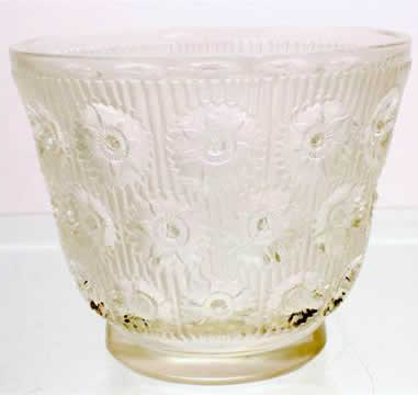 Rene Lalique Vase Edelweiss