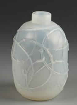 Rene Lalique Vase Eglantines