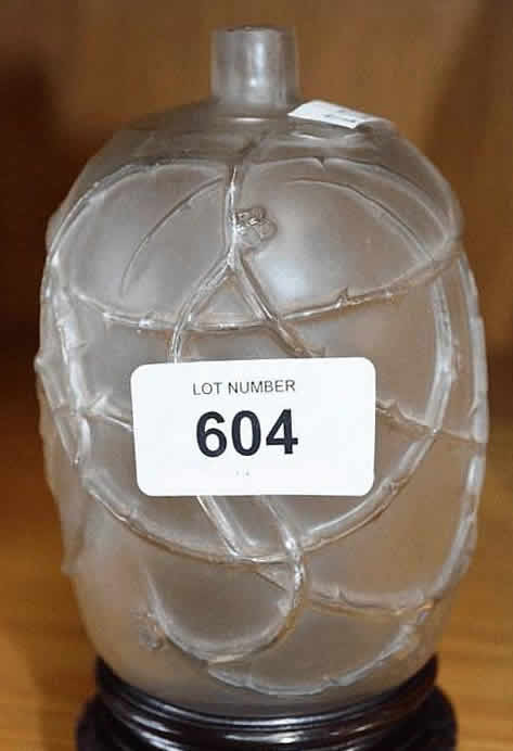 Rene Lalique Vase Eglantines