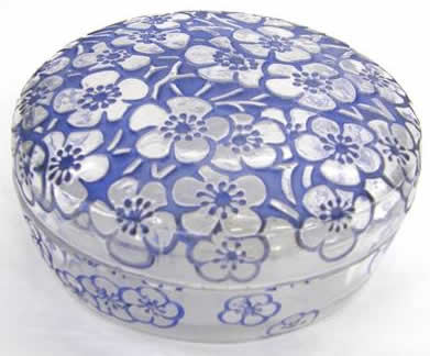 Rene Lalique Powder Jar Emiliane