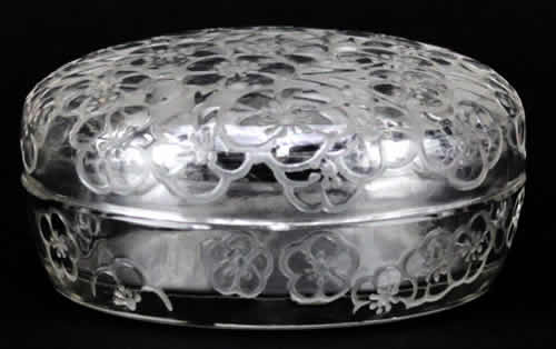 Rene Lalique Powder Box Emiliane