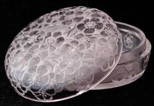 Rene Lalique Covered Box Emiliane
