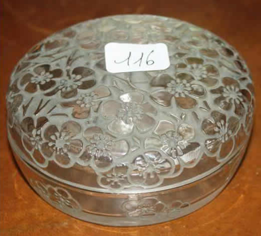 Rene Lalique Powder Box Emiliane