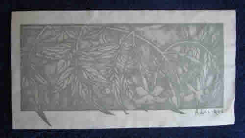 Rene Lalique Emilie Bookplate