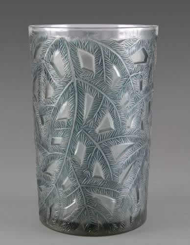 Rene Lalique Vase Epicea