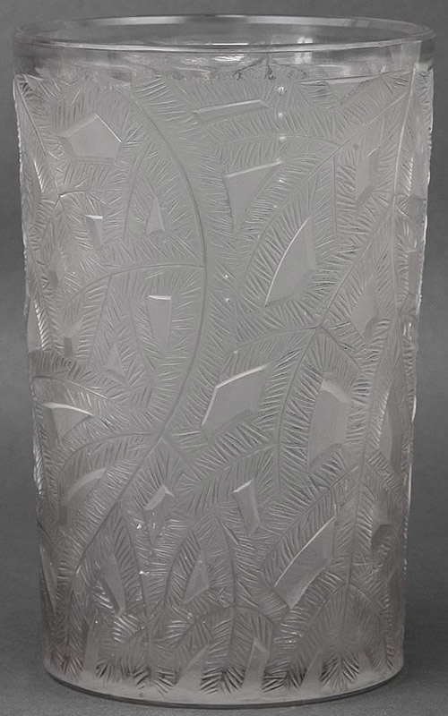 Rene Lalique Vase Epicea