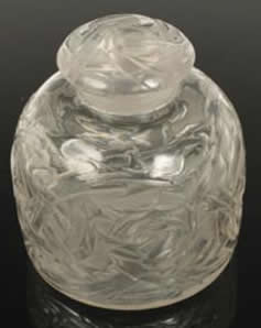 Rene Lalique Perfume Bottle Epines