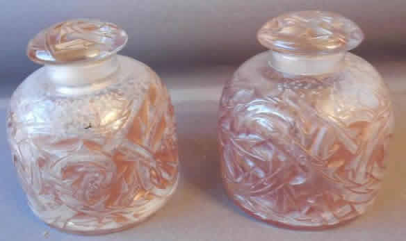 Rene Lalique Perfume Bottle Epines