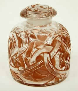 Rene Lalique Perfume Bottle Epines