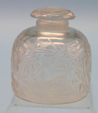 Rene Lalique Perfume Bottle Epines