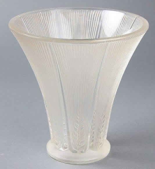 Rene Lalique Vase Epis