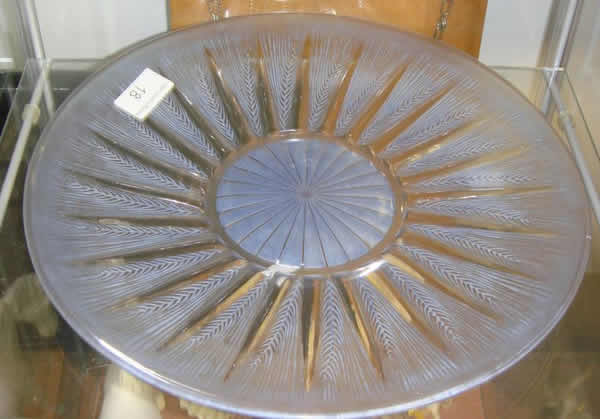 Rene Lalique Plate Epis