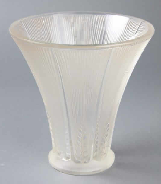 Rene Lalique Vase Epis