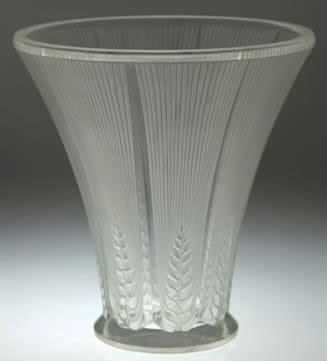 Rene Lalique Vase Epis
