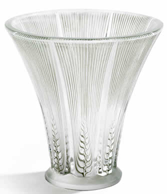 Rene Lalique Vase Epis
