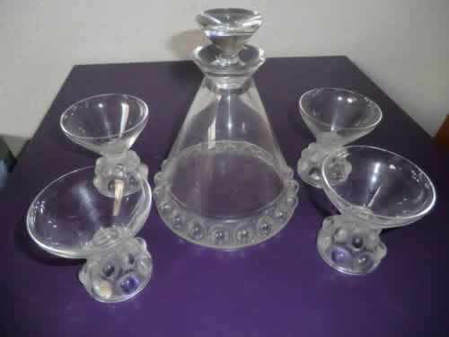 Rene Lalique Decanter Ermitage