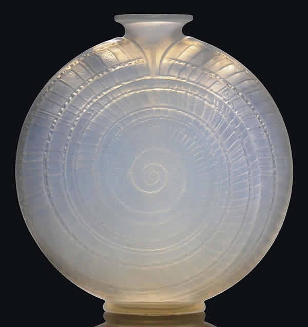 Rene Lalique Vase Escargot