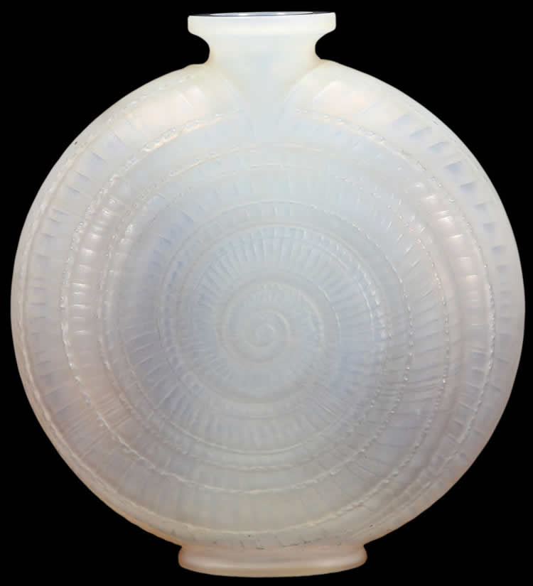 Rene Lalique Vase Escargot