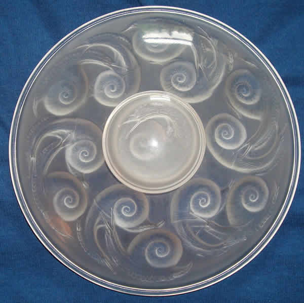 Rene Lalique Inkwell Escargots