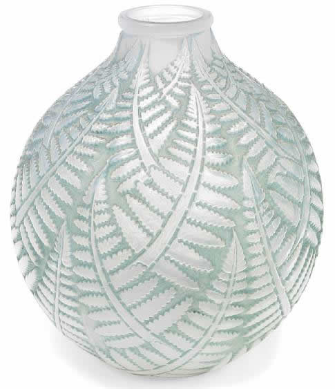 Rene Lalique Vase Espalion