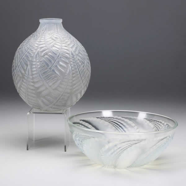 Rene Lalique Vase Espalion