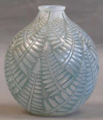 Rene Lalique Vase Espalion