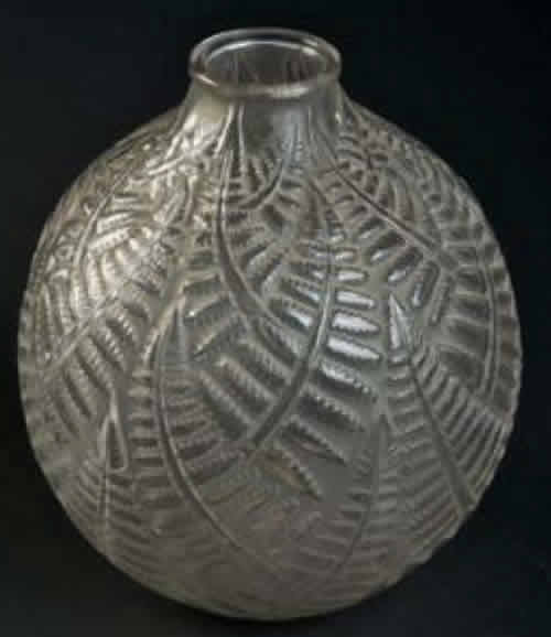 Rene Lalique Vase Espalion