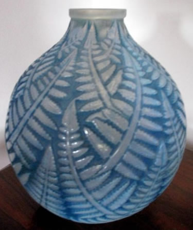 Rene Lalique Vase Espalion