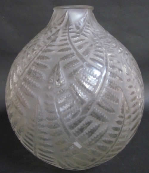 Rene Lalique Vase Espalion