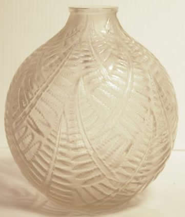 Rene Lalique Vase Espalion