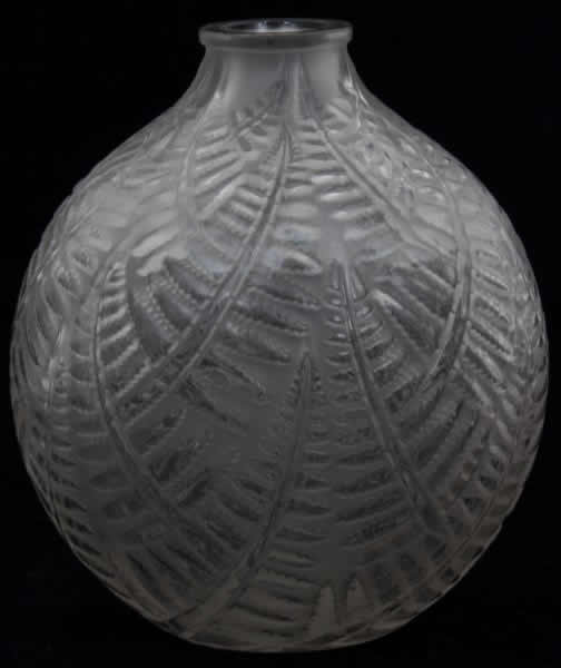 Rene Lalique Vase Espalion