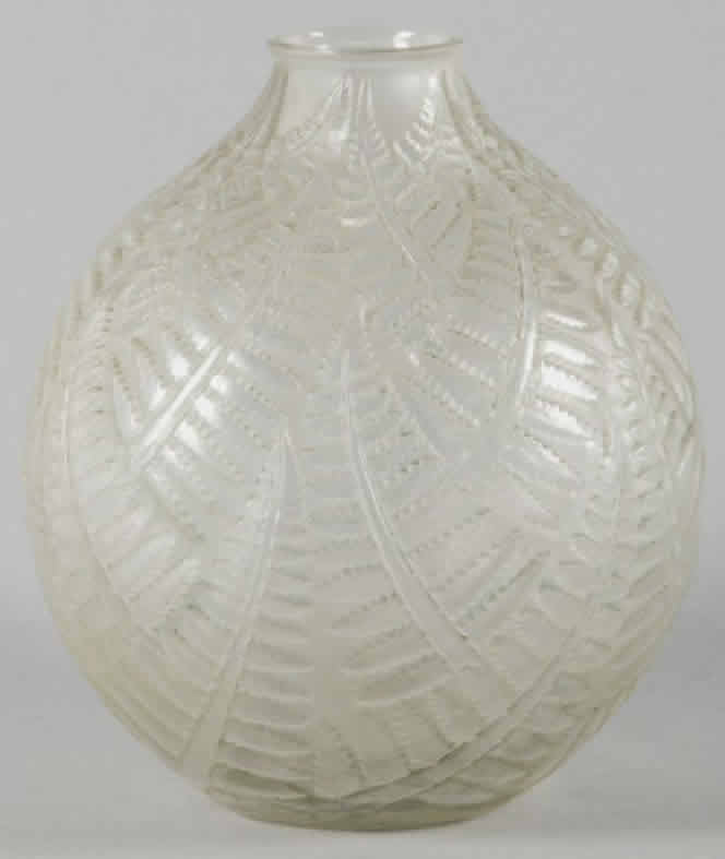 Rene Lalique Vase Espalion