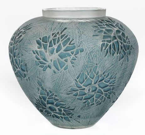 Rene Lalique Vase Esterel